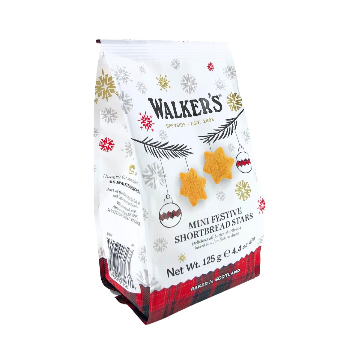 Walker Mini Festive Stars 4.4 Oz