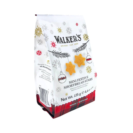 Walker Mini Festive Stars 4.4 Oz