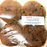 Ida's Bakery Currant Buns 6 ct