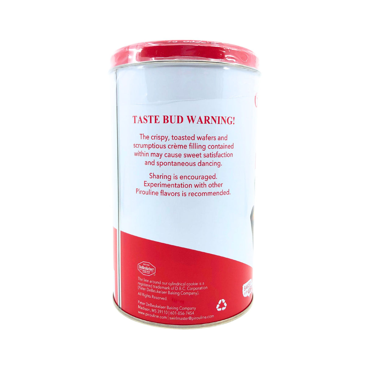 Debeukelaar Creme De Pirouline Hazelnut 14oz Tin