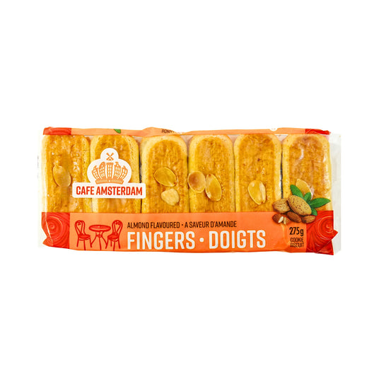 Cafe Amsterdam Almond Fingers 6 ct 275 gram