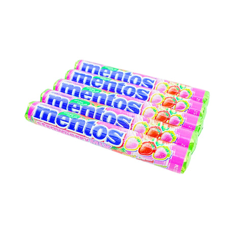 Mentos 5 pack Strawberry Mix