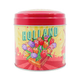 Stroopwafel Holland Vintage Tulips with 8 stroopwafels