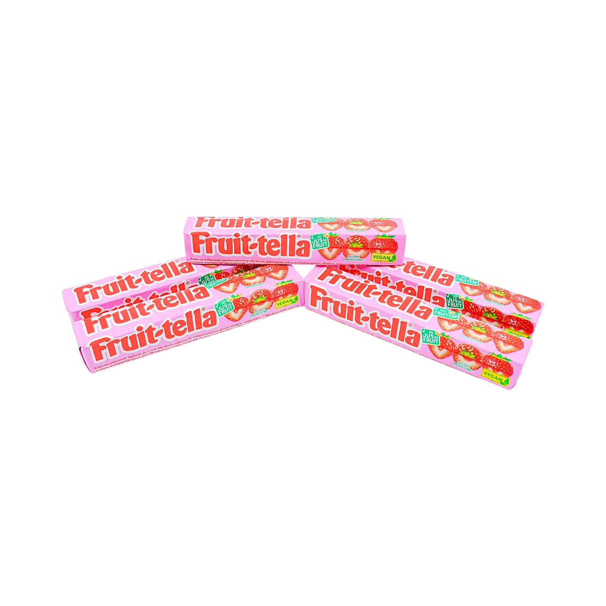 Fruittella Strawberry 5 roll pack