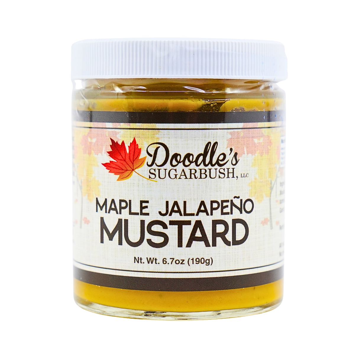 Doodles Maple Jalapeno Mustard 6.7oz jar