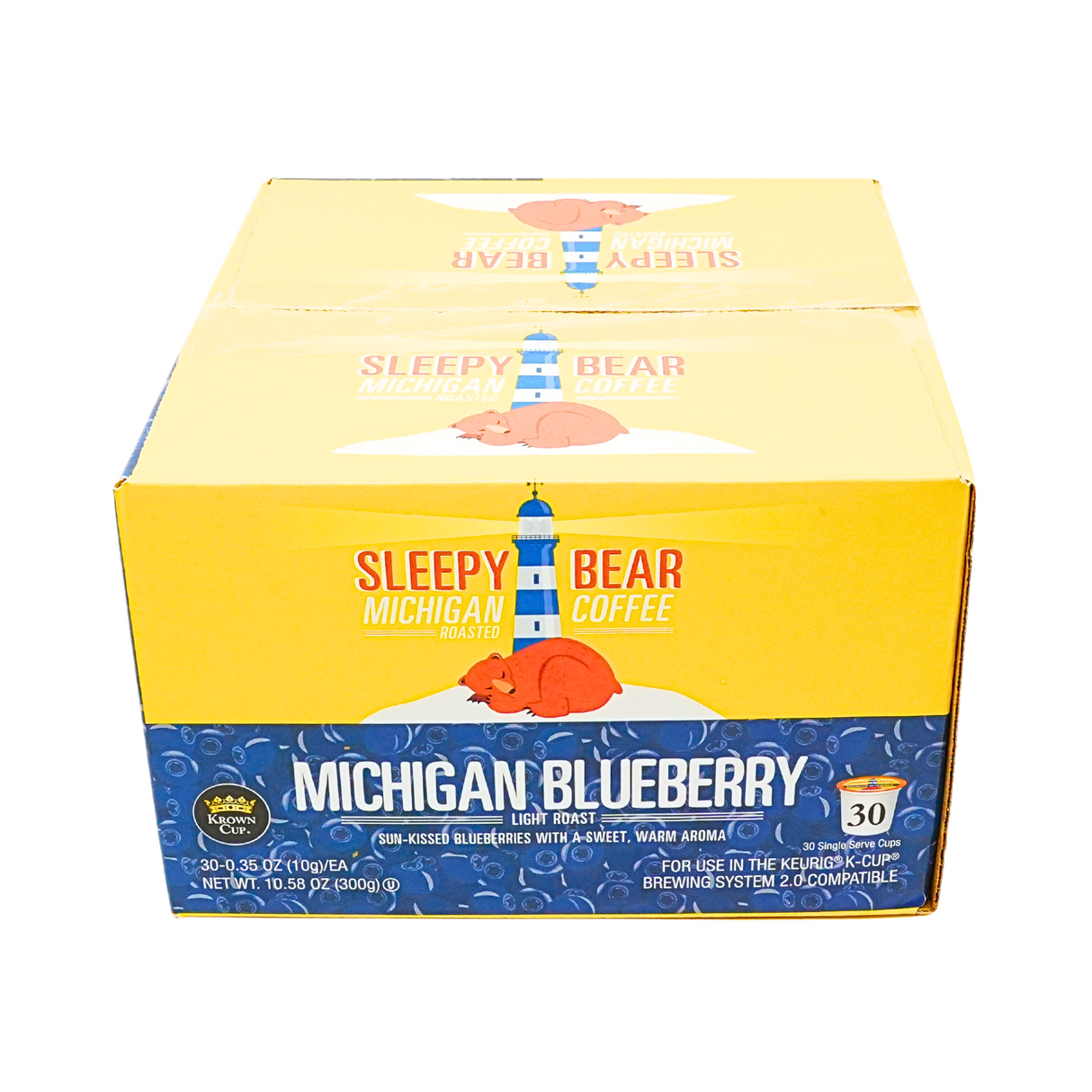 Sleepy Bear Michigan Blueberry Coffee 30 ct K CUP