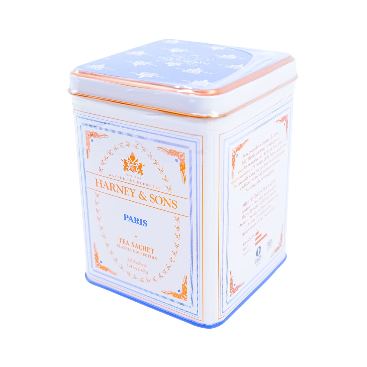 Harney & Sons Paris Classic White Tea 20 Ct Tin