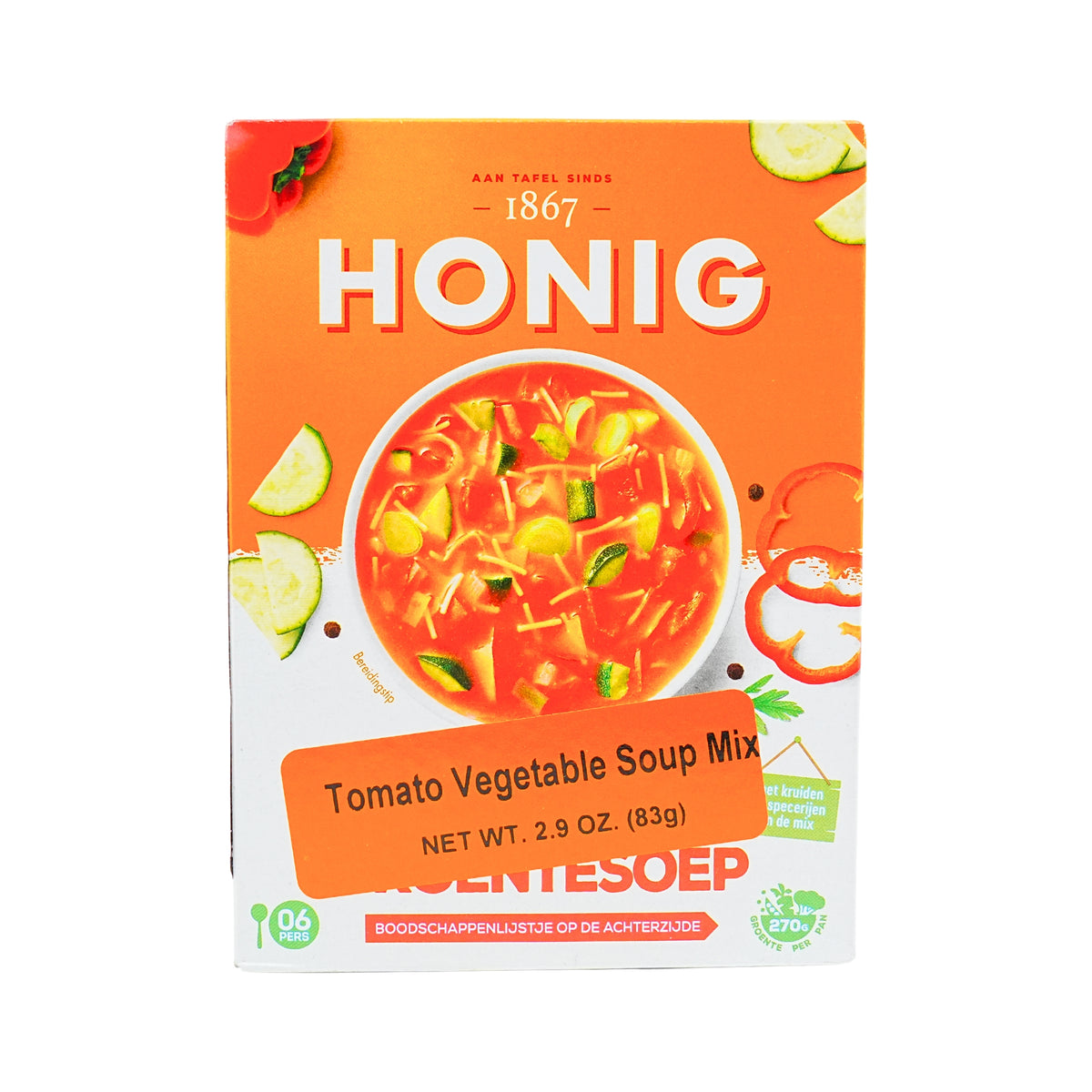 Honig Tomato Vegetable Soup 2.9 oz bags – Peters Gourmet Market