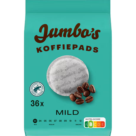 Jumbo Mild Roast Coffee pads 36 ct bag