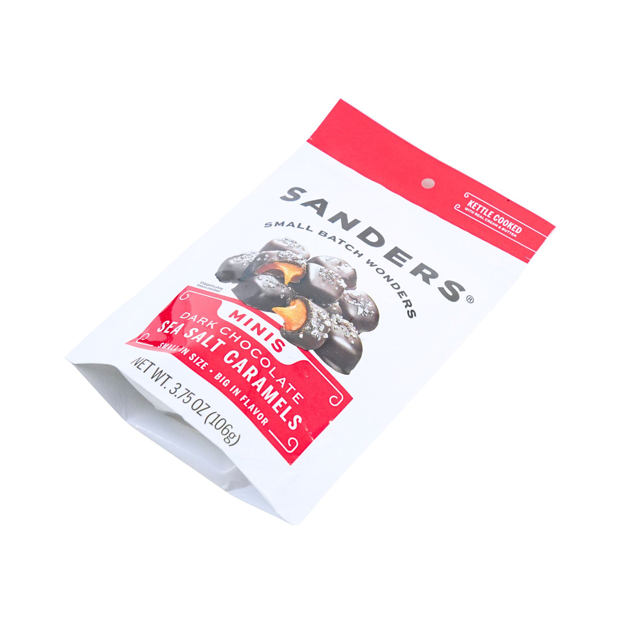 Sanders Dark Chocolate Sea Salt Caramel Mini Bite 3.75oz