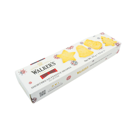 Walkers Festive Shapes Assorted  6.2 oz box