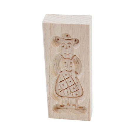 Wood Mills Cookie Mold Mini Girl 4.75 x 2 inches