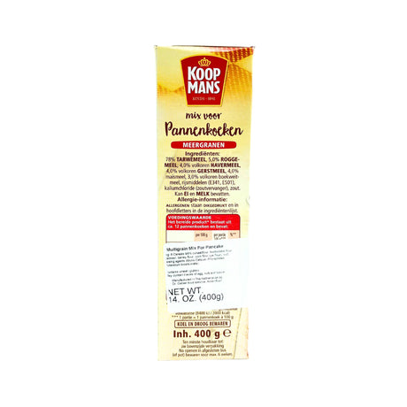 Koopmans Multi Grain Pancake Mix 14.1 oz