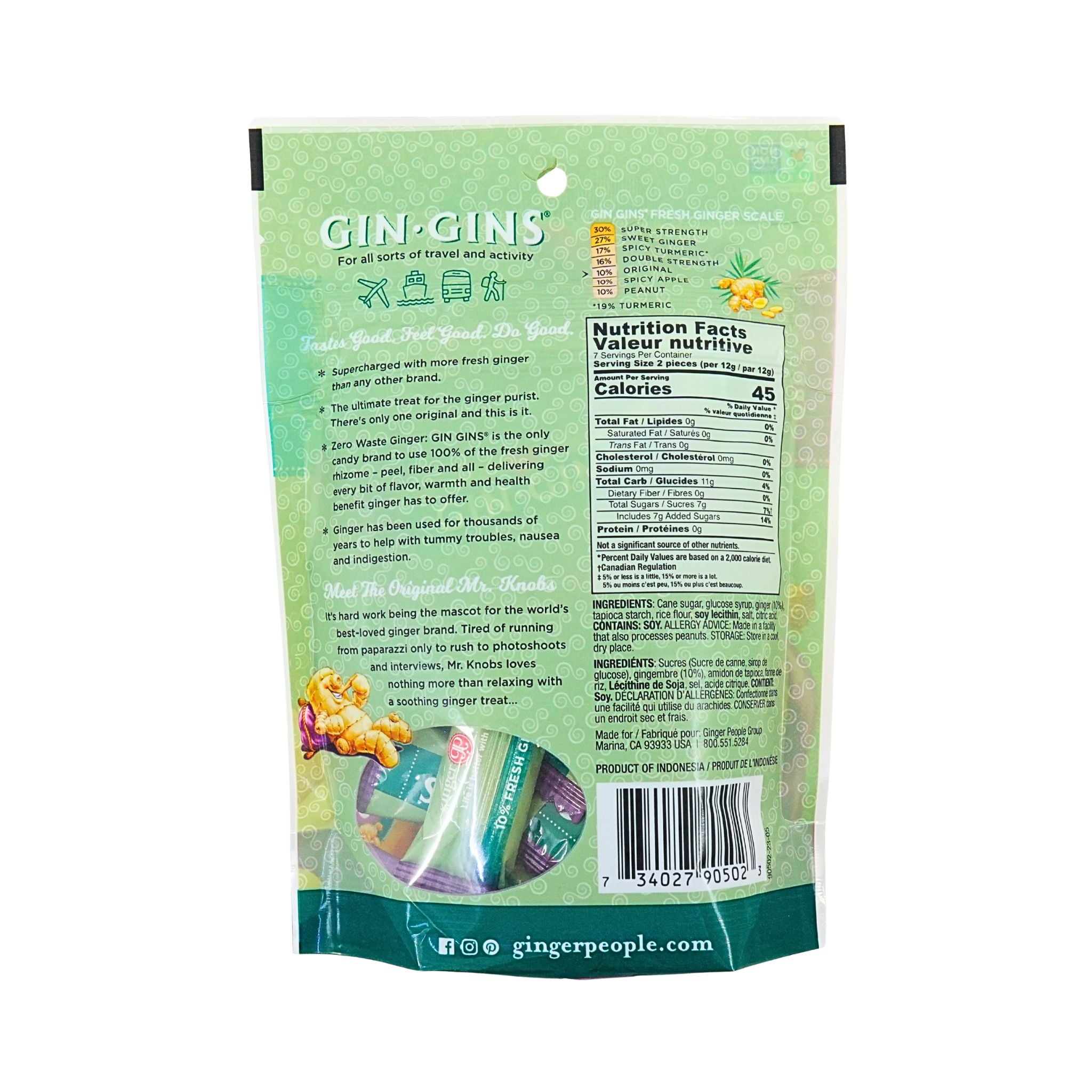 Ginger People Original Ginger Chews 3 Oz – Peters Gourmet Market