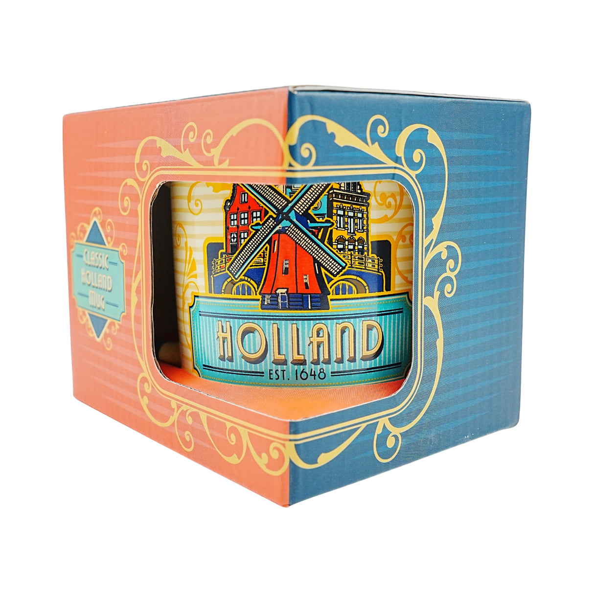 Holland Vintage Mug Skyline
