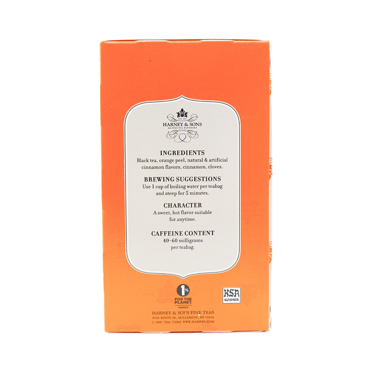 Harney & Sons Hot Cinnamon Spice Tea 20 Ct Box