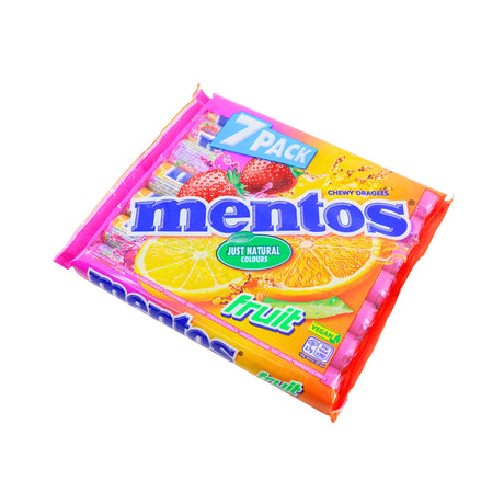 Mentos Mixed Fruit Rolls 7 Pack