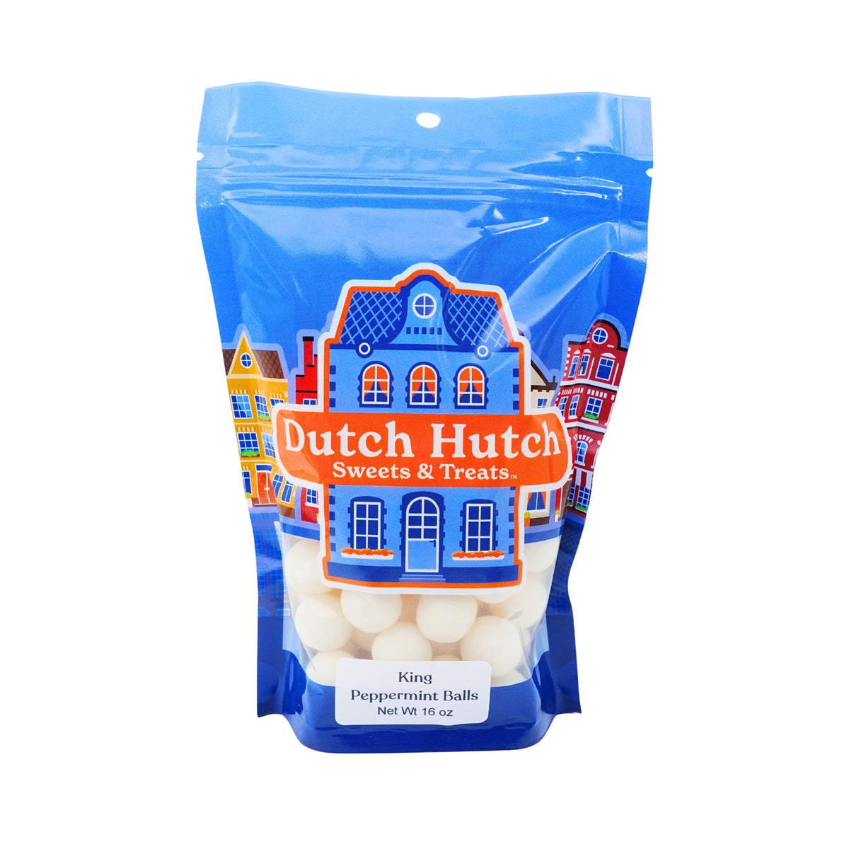 Dutch Hutch King Peppermint Balls  16oz bag