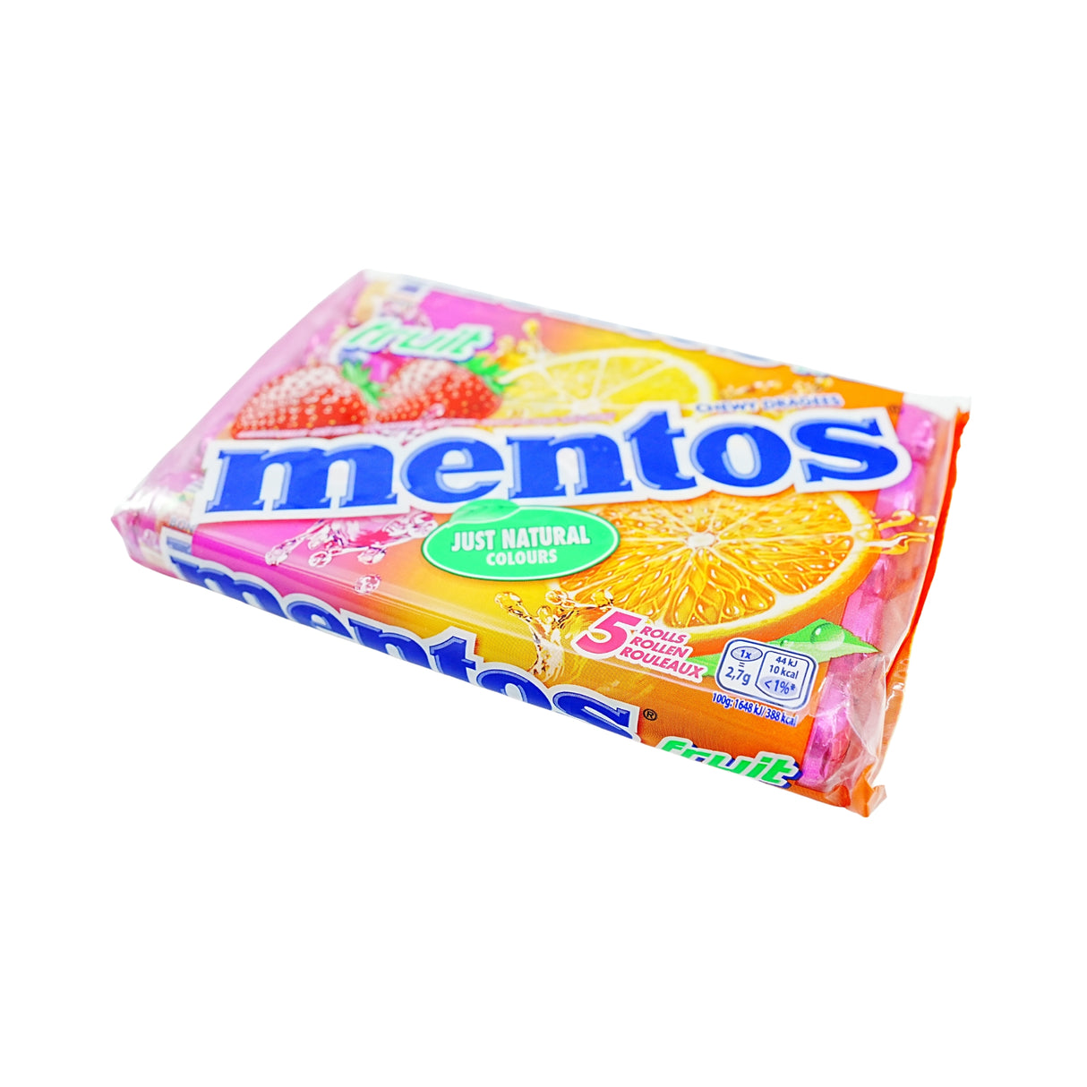 Mentos 5 Pack Mixed Fruit Flavors