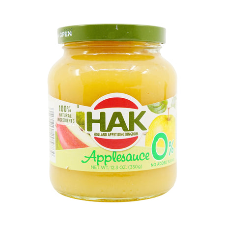 Hak Zero Sugar Applesauce 12.5 oz jar
