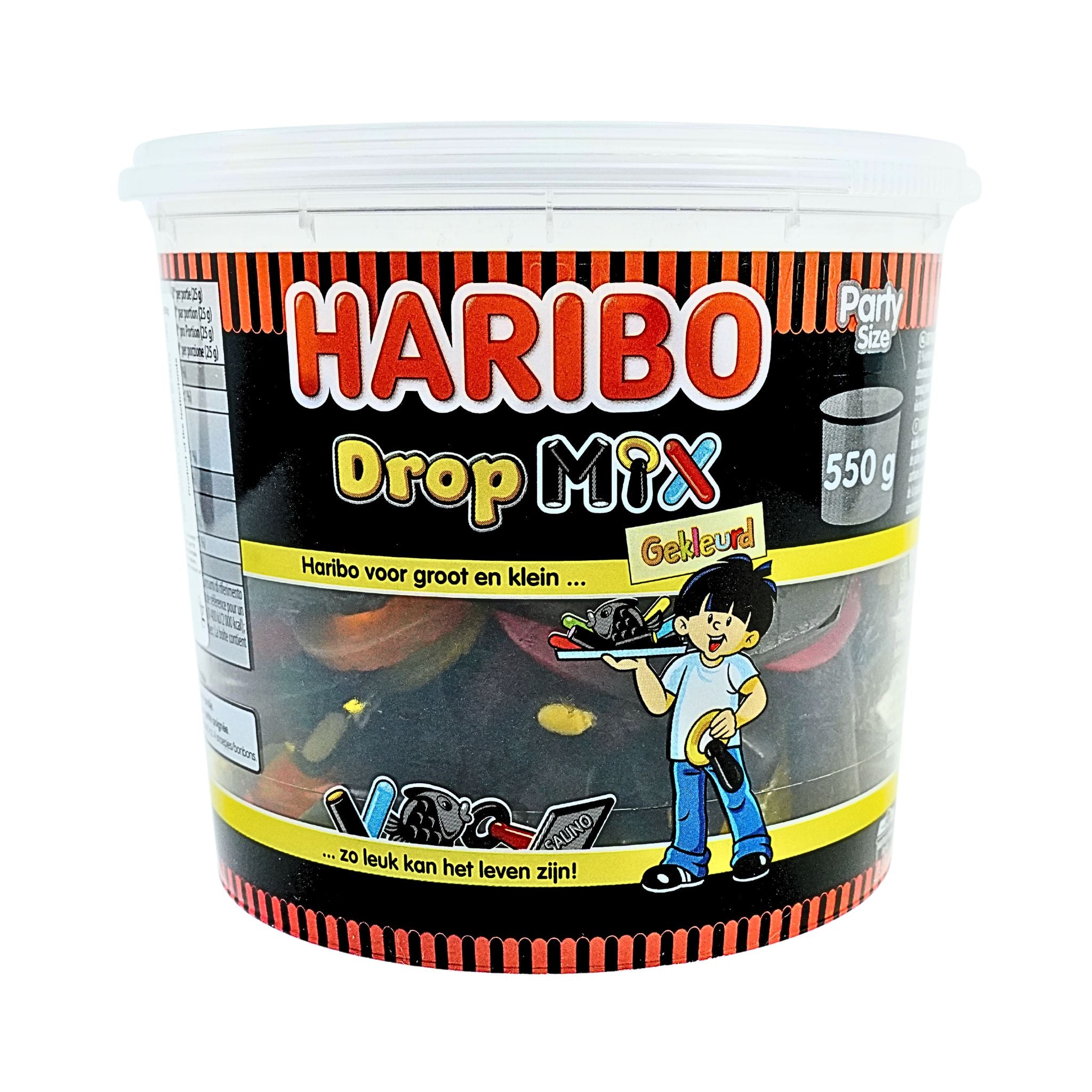 Haribo Drop Mix XL 550 gr 19.4oz tub – Peters Gourmet Market