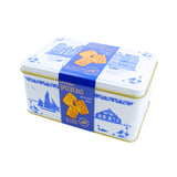 De Ruiter Speculaas Tin 13.5 oz Tin with cookies