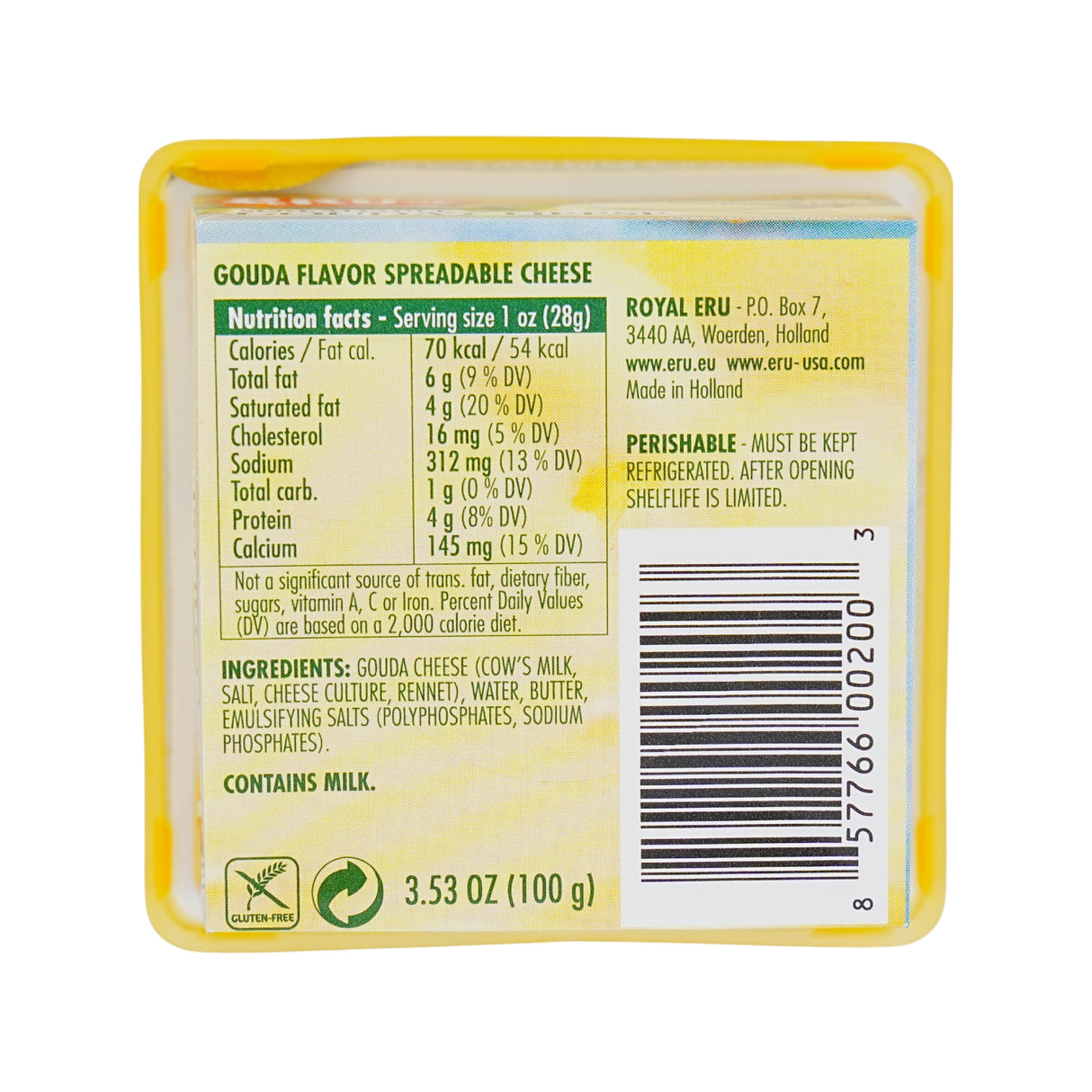 ERU Gouda Cheese Spread 3.5 oz
