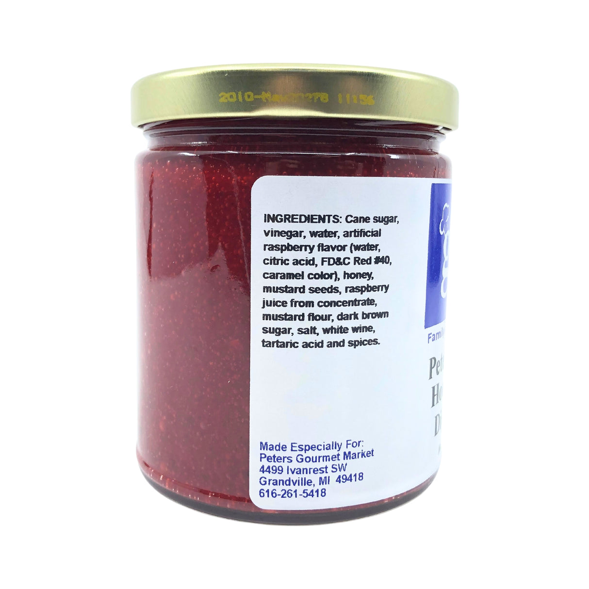 PGM Raspberry Honey Mustard Dipping Sauce 10 oz