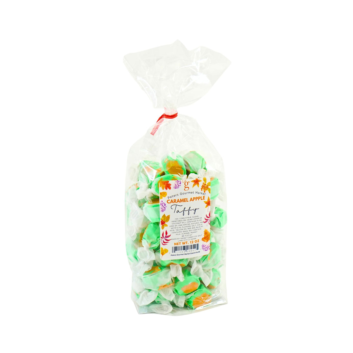 Peters Gourmet Market Taffy Town Caramel Apple Taffy 12oz Bag