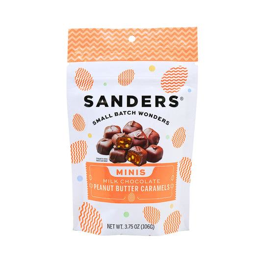 Sanders Milk Chocolate Peanut Butter Caramels 3.75oz