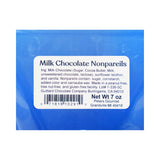 Dutch Hutch Milk Chocolate Nonpareils 7oz Bag