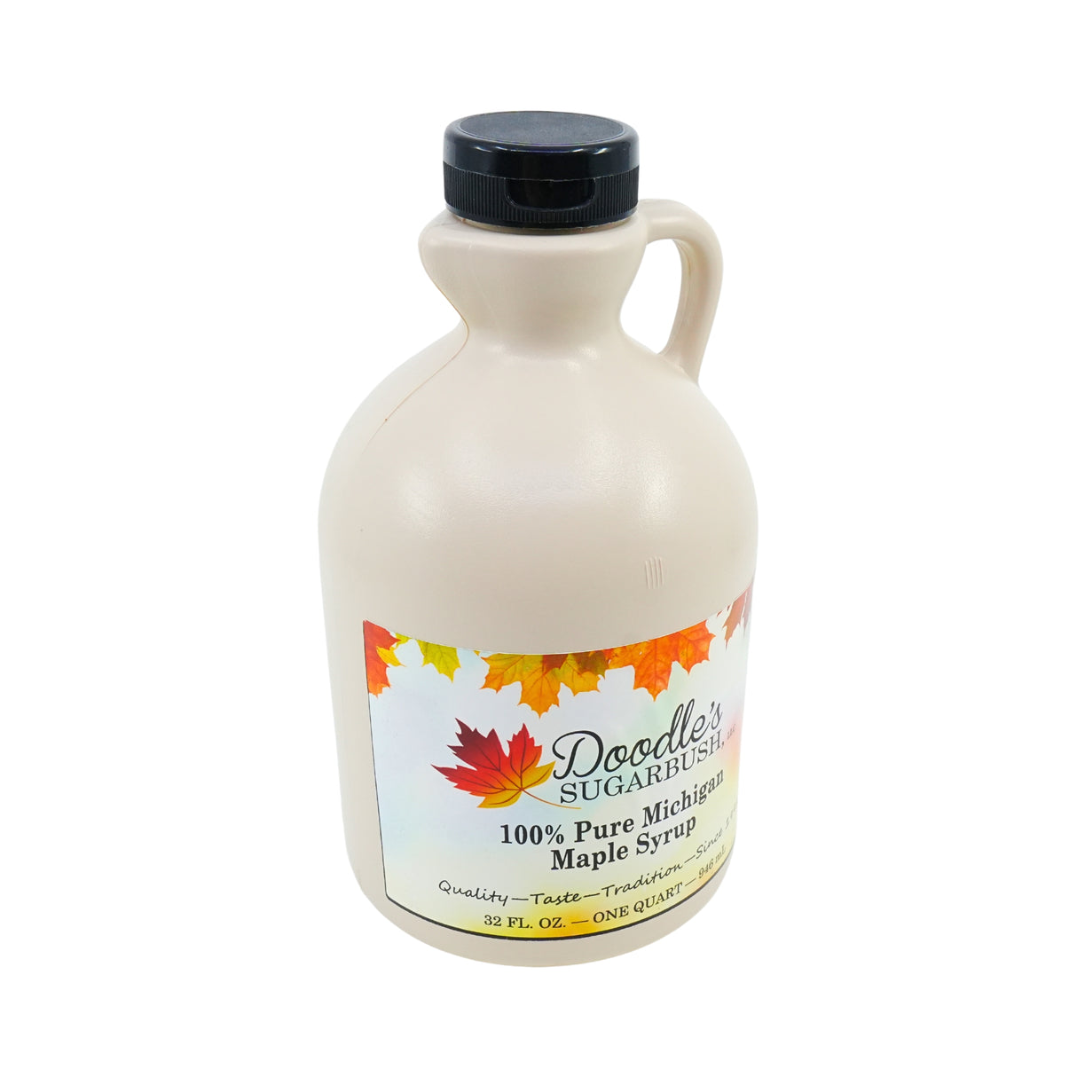 Doodles 100% Pure Michigan Maple Syrup 32oz Jug