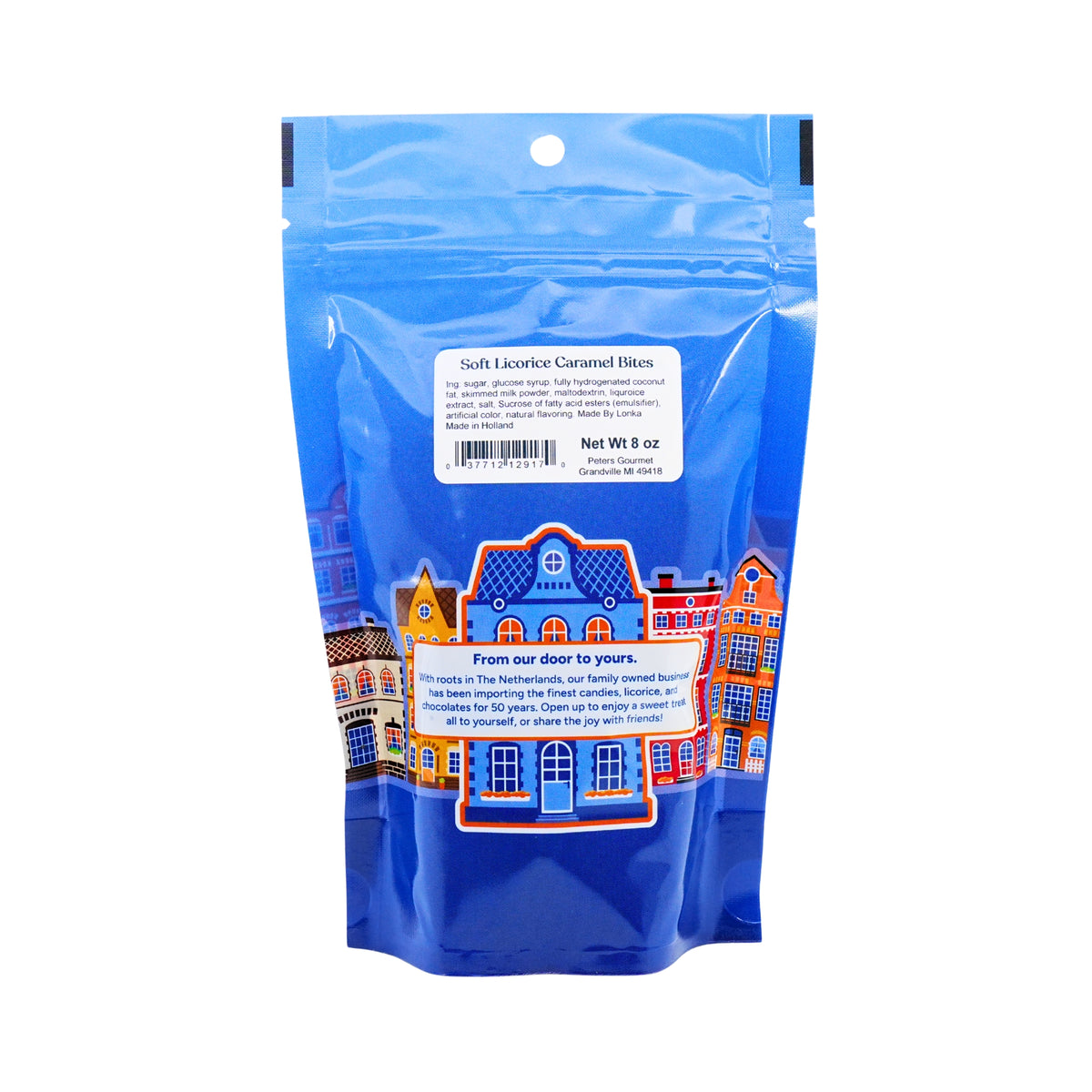 Dutch Hutch Soft Licorice Caramel Bites 8oz