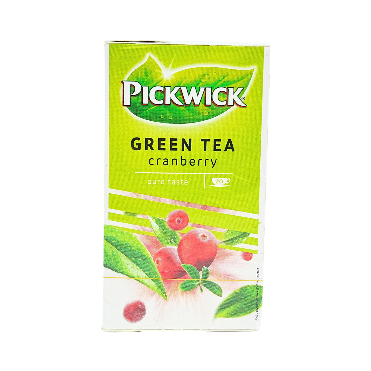 Pickwick Cranberry Green  Tea 20ct box