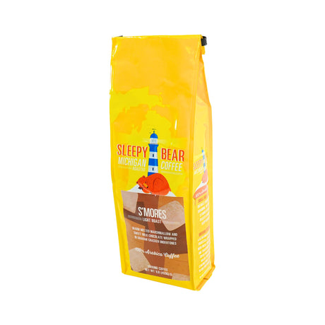 Sleepy Bear S'mores Light Roast Coffee Ground 16oz