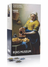 Puzzle Kitchen Milk Maid by Vermeer 1000 pc