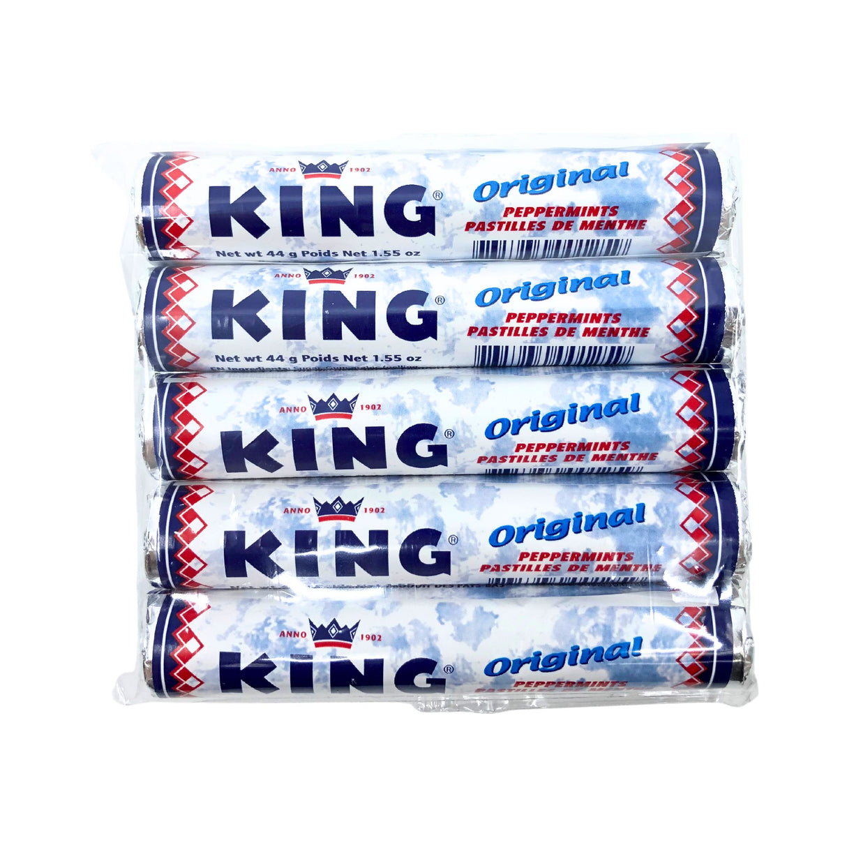 King Peppermint 5 roll  PACK