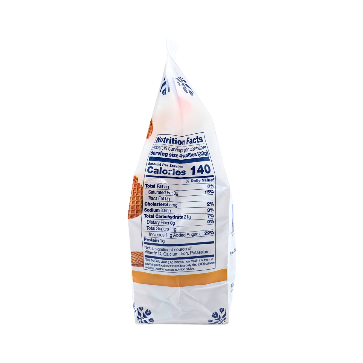 Daelmans Caramel Mini Wafers Cello 7 Oz bag