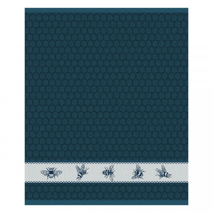 DDDDD Bees/Honey Petrol  Hand Towel 20x22 inch