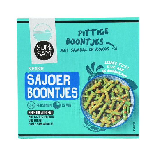 Sum & Sam  (Sajoer Boontjes) Spices for beans 3.3 oz