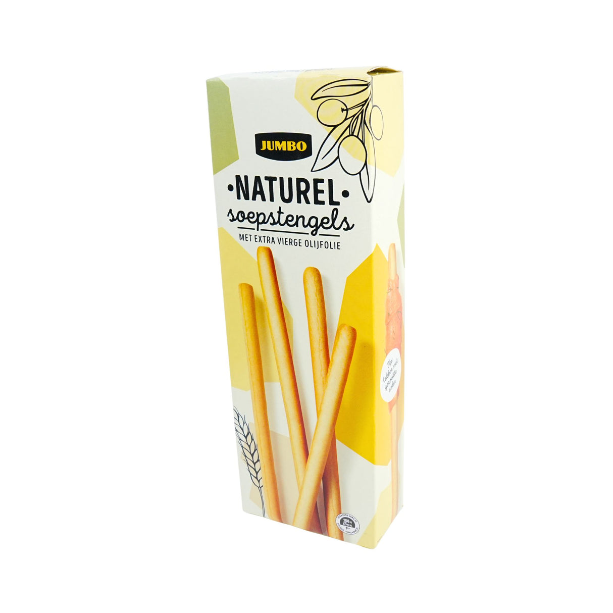 Jumbo Breadsticks Natural 4.4 oz 125 gram