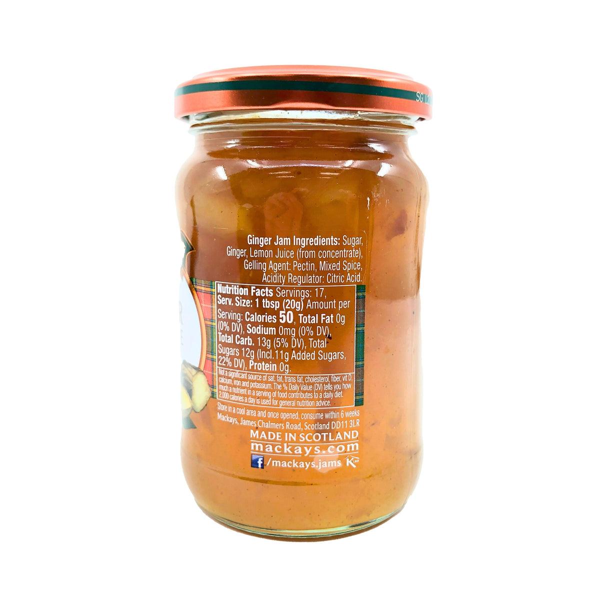 Mackays Ginger Preserve 12 oz