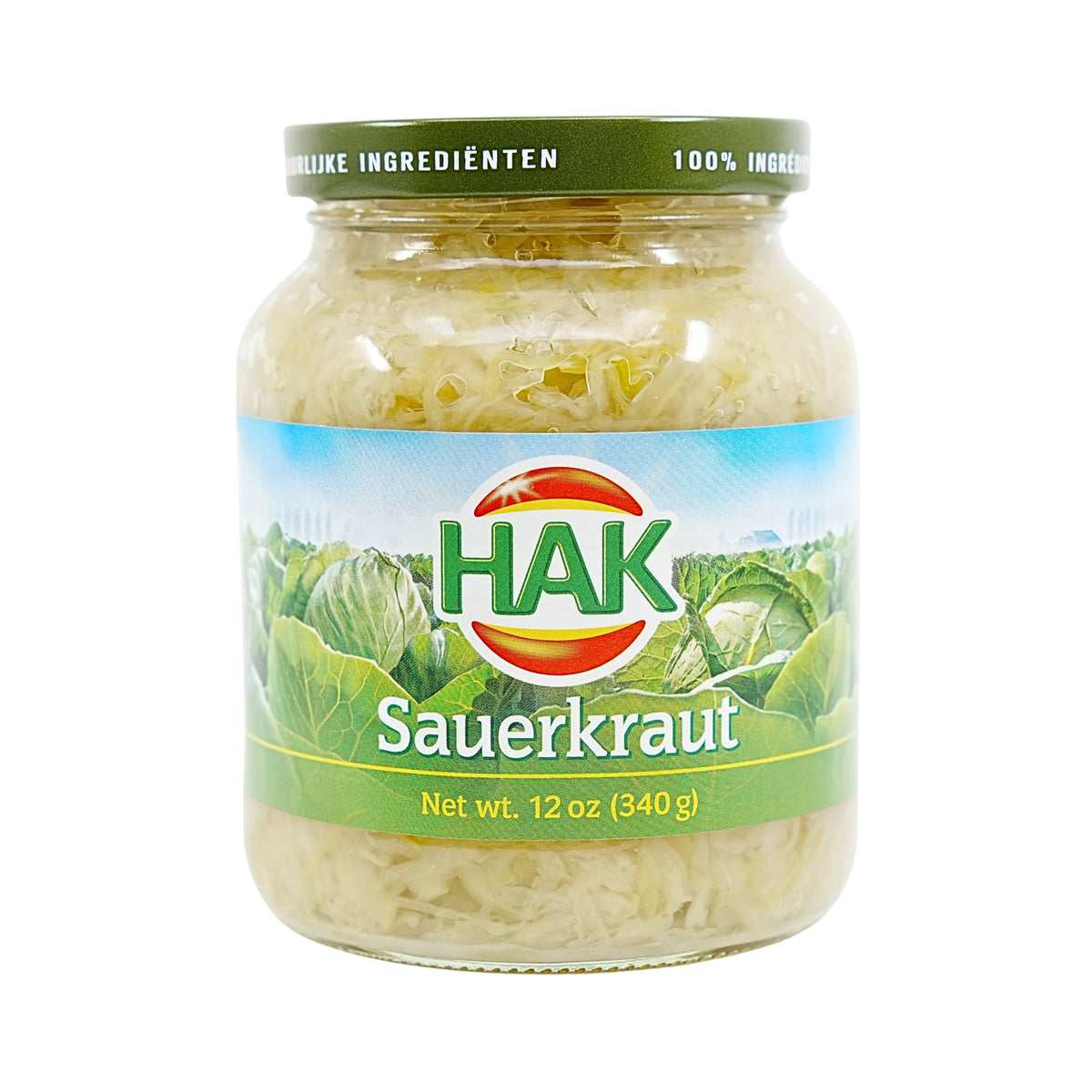 Hak Sauerkraut  11.9 oz 370 ml jar