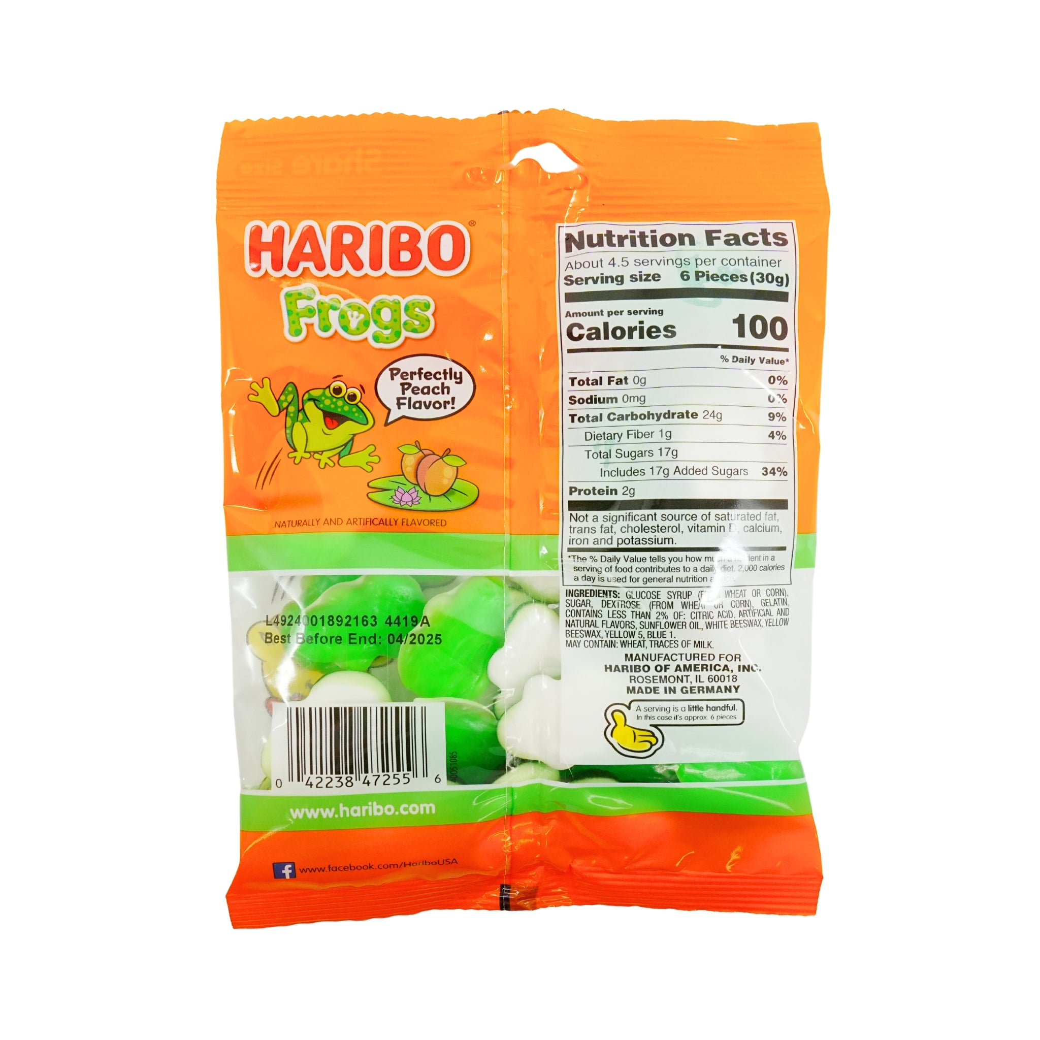 Haribo Frogs 5oz Bags 12/cs – Peters Gourmet Market
