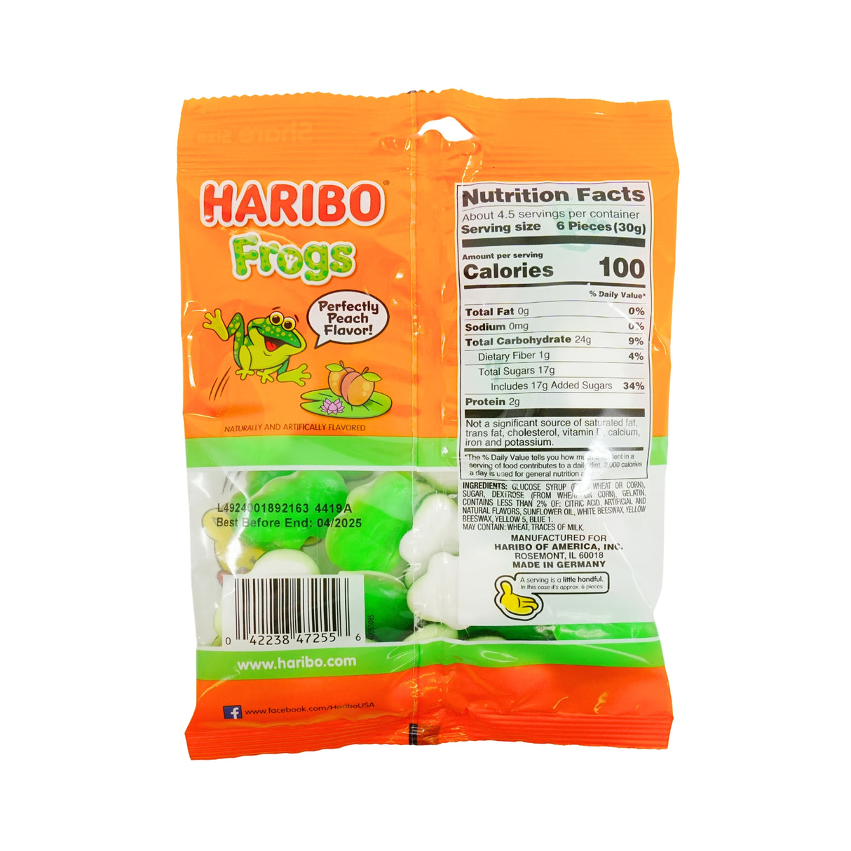 Haribo Frogs 5oz Bags