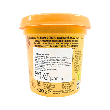 Conimex Mild Peanut Sauce  14.1 Oz (400ml) Tub