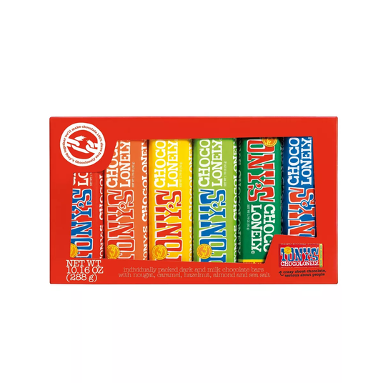 Tonys Chocolonely 6 Bar Gift Set 10.16 oz