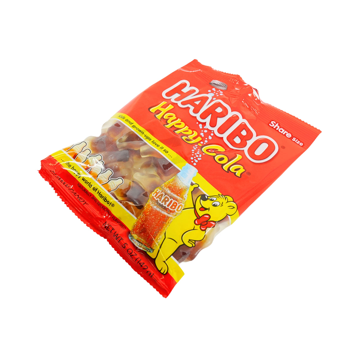 Haribo Happy Cola Bottles 5oz Bag