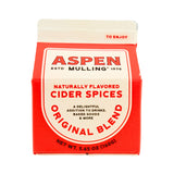 Aspen Mulling Spices 5.65 Oz Milk Carton Box