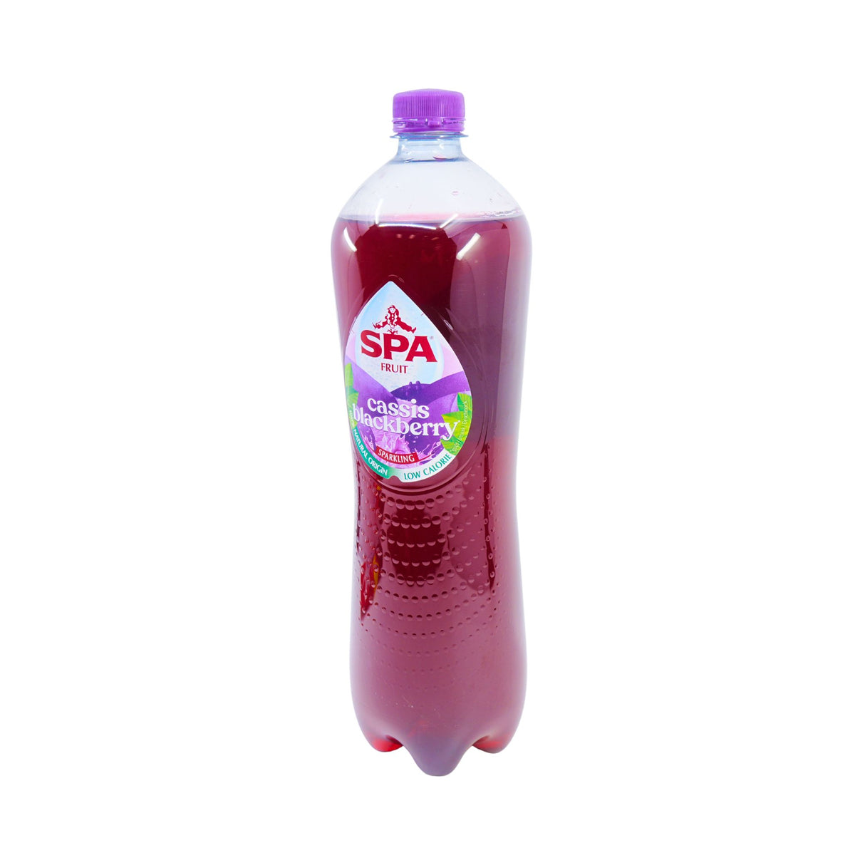 Spa Black Currant Sparkling Soda 1.25 liter bottle